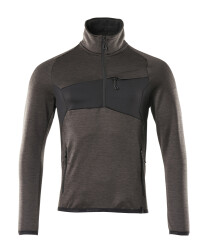 Fleece jumper with half zip - 1