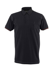 Polo Shirt with chest pocket - 1