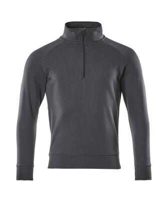 Sweatshirt with half zip - 1