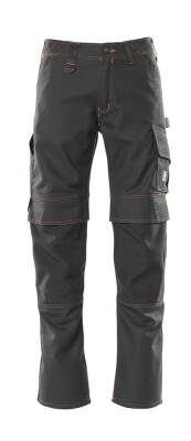 Trousers with kneepad pockets - 1