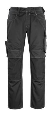 Trousers with kneepad pockets - 1