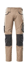 Trousers with kneepad pockets - 1