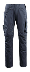 Trousers with kneepad pockets - 1