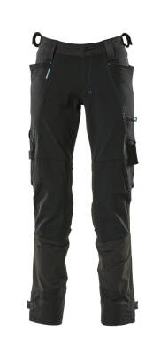 Trousers with kneepad pockets - 1