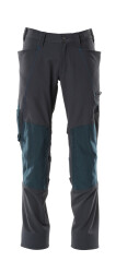 Trousers with kneepad pockets - 1