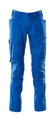 Trousers with kneepad pockets - 1