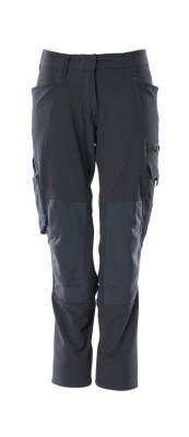 Trousers with kneepad pockets - 1