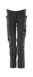 Trousers with kneepad pockets - 1