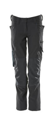 Trousers with kneepad pockets - 1