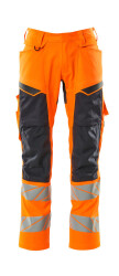 Trousers with kneepad pockets - 1