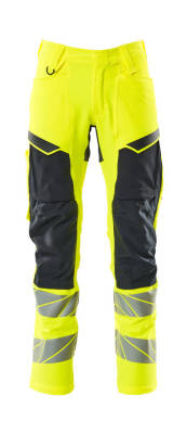 Trousers with kneepad pockets - 1