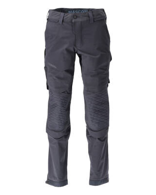 Trousers with kneepad pockets - 1