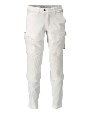 Trousers with kneepad pockets - 1